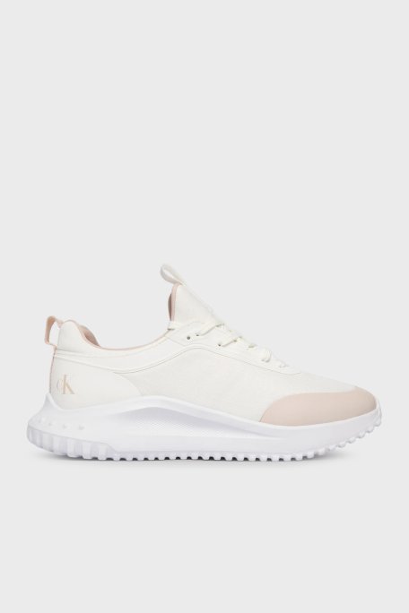 Calvin Klein Logolu Sneaker YW0YW020640I8 Bayan Ayakkabı YW0YW02064 0I8 BEYAZ - Calvin Klein