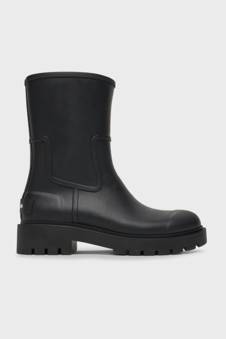 Calvin Klein Logolu Suya Dayanıklı YW0YW02004BEH Bayan Bot YW0YW02004 BEH SİYAH - Calvin Klein