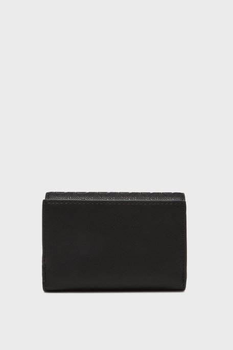 Calvin Klein Monogram Logo Baskılı Fermuarlı LV04F1038GUB1 Bayan Cüzdan LV04F1038G UB1 SİYAH - Calvin Klein (1)