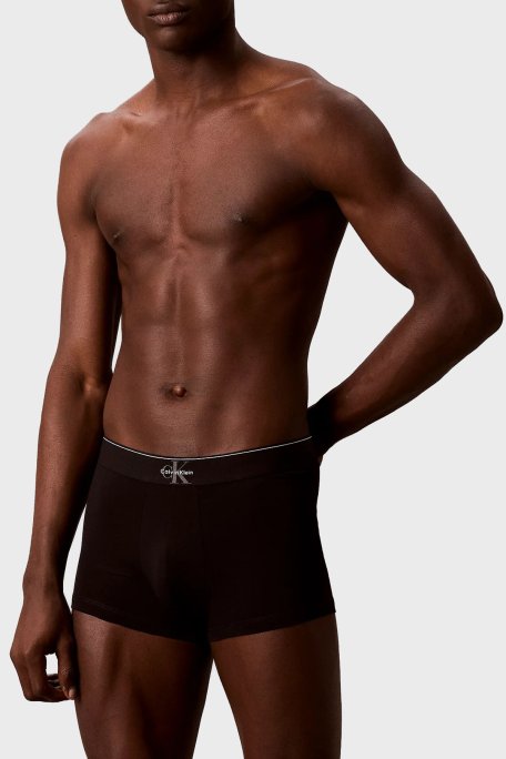 Calvin Klein Pamuklu 3 Pack LV00NB4472UB1 Erkek Boxer LV00NB4472 UB1 SİYAH - Calvin Klein (1)