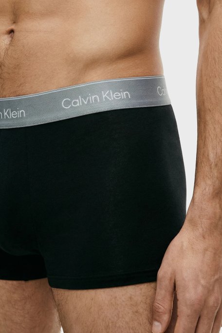 Calvin Klein Pamuklu 5 Pack LV00NB439040Y Erkek Boxer LV00NB4390 40Y SİYAH - Calvin Klein (1)