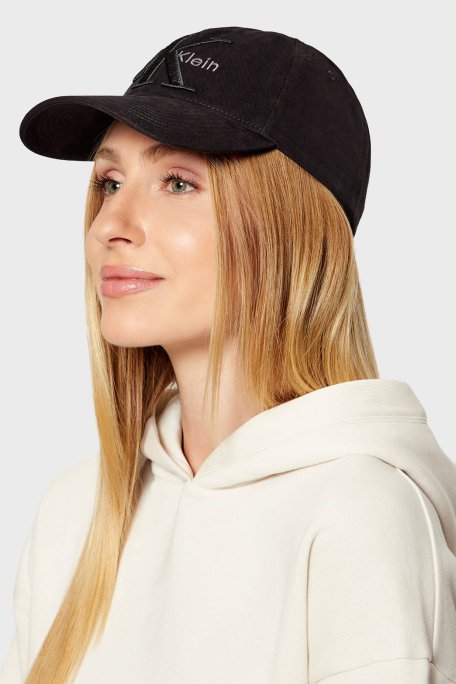 Calvin Klein Pamuklu Logolu LV04D5039GUB1 Erkek Şapka LV04D5039G UB1 SİYAH - Calvin Klein (1)