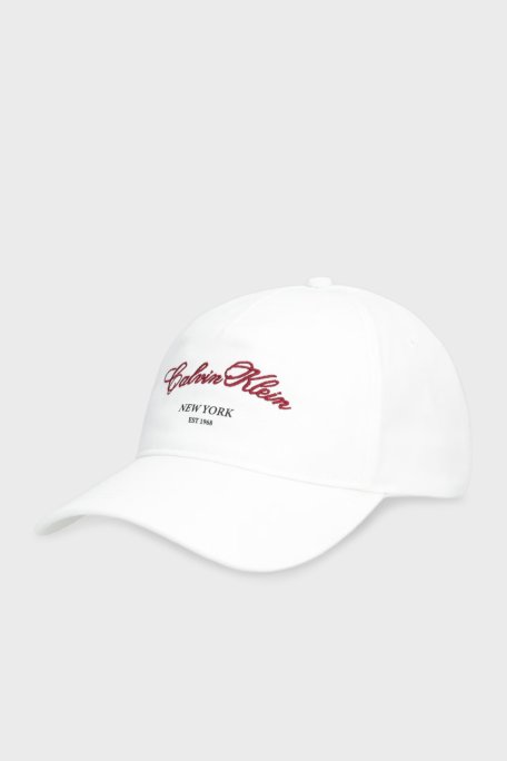 Calvin Klein Pamuklu Logolu LV04F5085GYAF Bayan Şapka LV04F5085G YAF EKRU - Calvin Klein