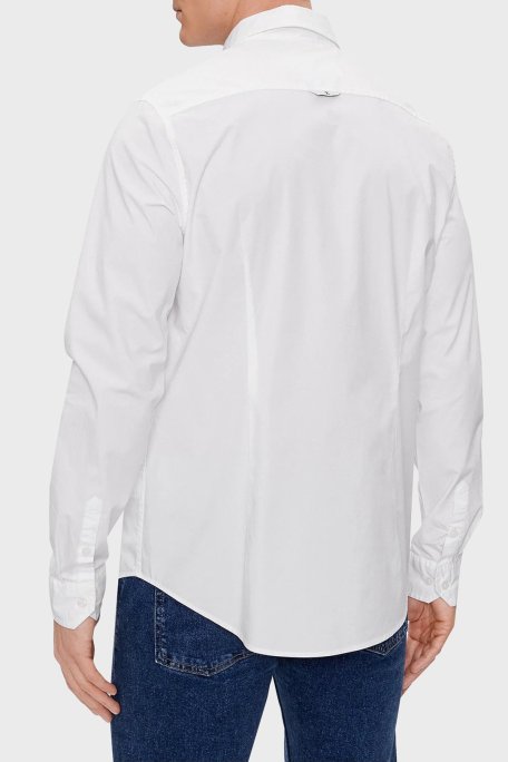 Calvin Klein Pamuklu Slim Fit J30J324614YAF Erkek Gömlek J30J324614 YAF BEYAZ - Calvin Klein (1)