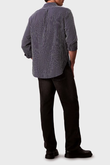 Calvin Klein Pamuklu Straight Fit Normal Bel Düz Paça Jeans LV04RD724G01G Erkek Kot Pantolon LV04RD724G 01G KAHVE - Calvin Klein (1)