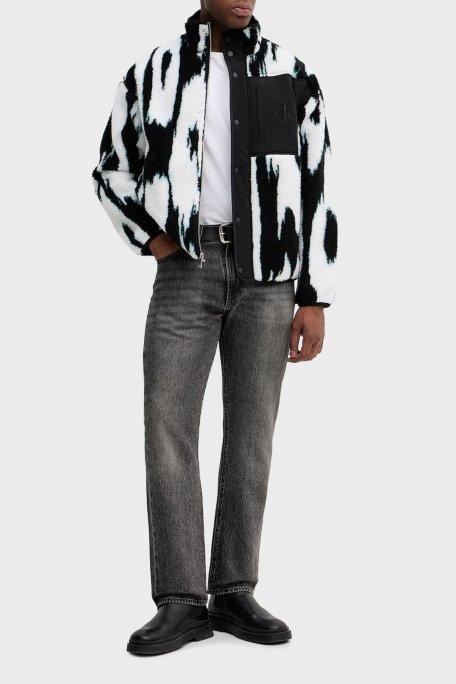 Calvin Klein Regular Fit Logolu Dik Yaka LV04RD219GUB1 Erkek Ceket LV04RD219G UB1 SİYAH - Calvin Klein