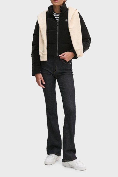 Calvin Klein Regular Fit Logolu J20J224428BEH Bayan Mont J20J224428 BEH SİYAH - Calvin Klein (1)