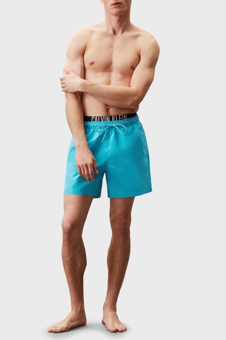 Calvin Klein Regular Fit Logolu KM0KM01093CVJ Erkek Mayo Short KM0KM01093 CVJ MAVİ - Calvin Klein (1)