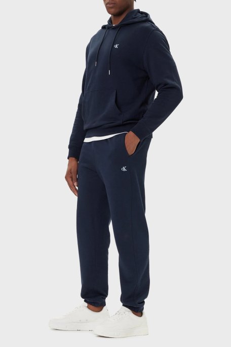 Calvin Klein Relaxed Fit Pamuklu Normal Bel Lastik Paça LV04RD241G CEF Erkek Pantolon LV04RD241G CEF LACİVERT - Calvin Klein (1)