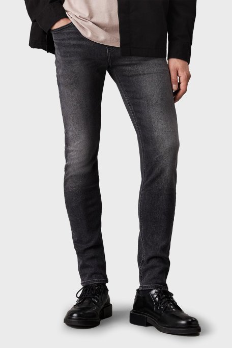 Calvin Klein Skinny Fit Normal Bel Dar Paça Jeans J30J3265281BY Erkek Kot Pantolon J30J326528 1BY SİYAH - Calvin Klein