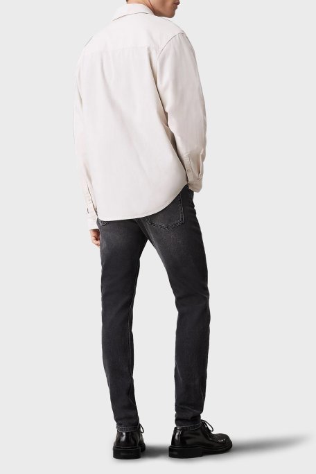 Calvin Klein Slim Fit Normal Bel Dar Paça Jeans J30J3265321BY Erkek Kot Pantolon J30J326532 1BY SİYAH - Calvin Klein (1)