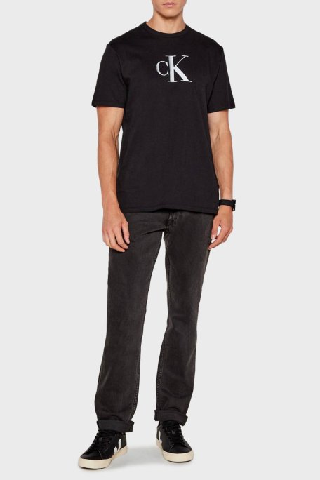 Calvin Klein Slim Fit Pamuklu Normal Bel Jeans LV04RB738G846 Erkek Kot Pantolon LV04RB738G 846 SİYAH - Calvin Klein (1)