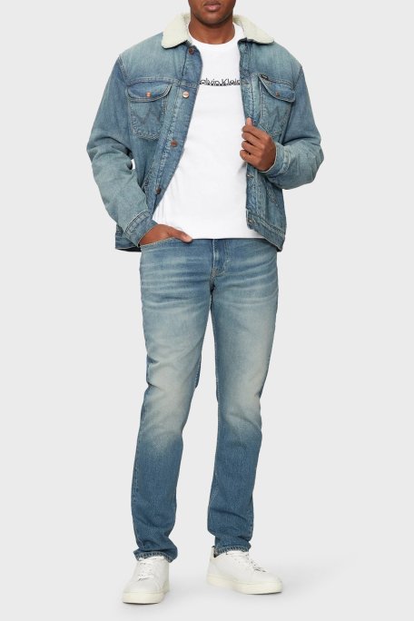 Calvin Klein Streç Pamuklu Slim Fit Jeans J30J3263611A4 Erkek Kot Pantolon J30J326361 1A4 LACİVERT - Calvin Klein (1)