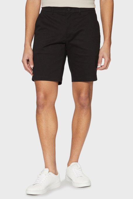 Calvin Klein Streç Pamuklu Slim Fit Normal Bel K10K114071BEH Erkek Short K10K114071 BEH SİYAH - Calvin Klein