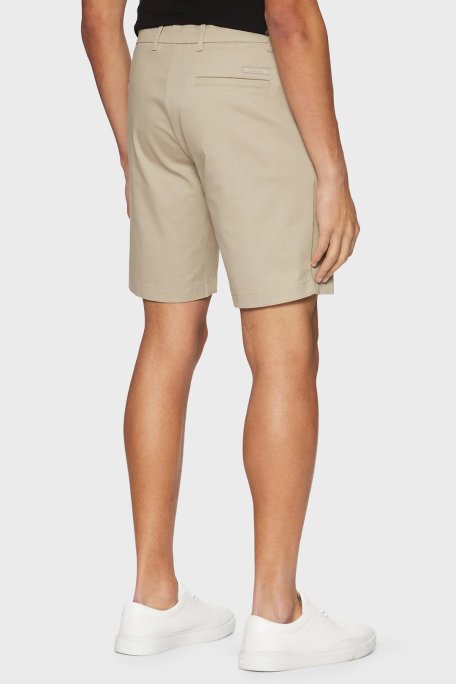 Calvin Klein Streç Pamuklu Slim Fit Normal Bel K10K114071PAH Erkek Short K10K114071 PAH BEJ - Calvin Klein (1)