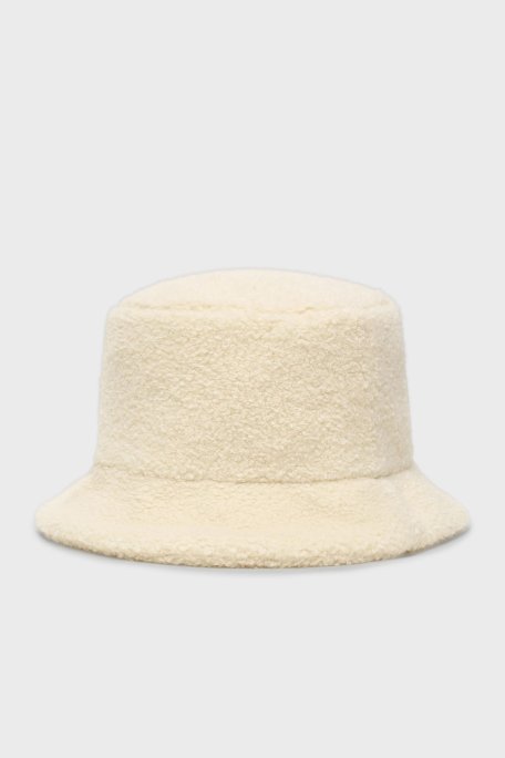 Calvin Klein Yumuşak Dokulu Bucket LV04F5055GQYJ Bayan Şapka LV04F5055G QYJ EKRU - Calvin Klein (1)