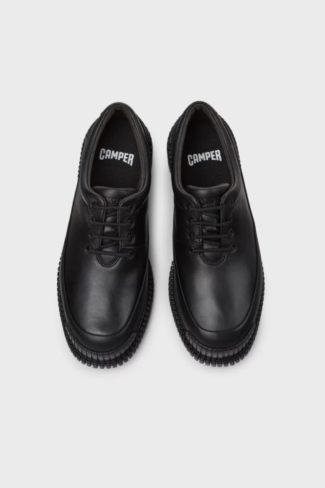 Camper Hakiki Deri Bağcıklı Bayan Ayakkabı K200687-030 SİYAH - Camper (1)