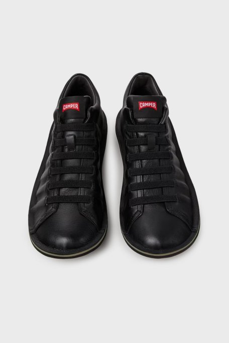 Camper Hakiki Deri Bağcıklı Erkek Bot K300479-008 SİYAH - Camper (1)