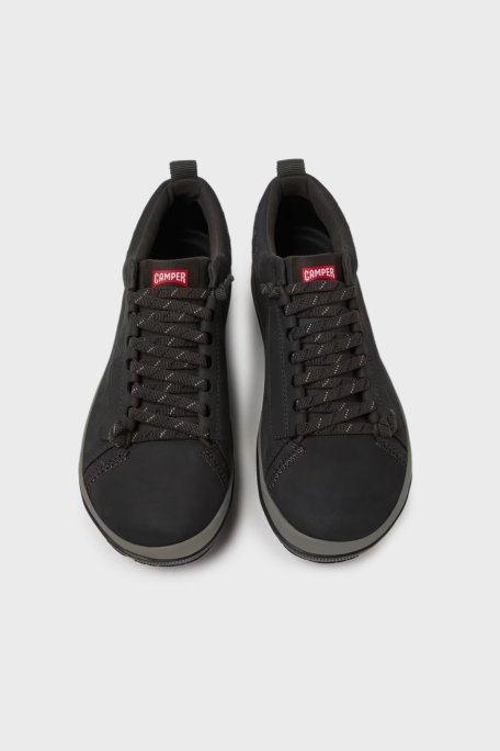 Camper Logolu Bağcıklı Erkek Bot K300285 044 KOYU GRİ - Camper (1)