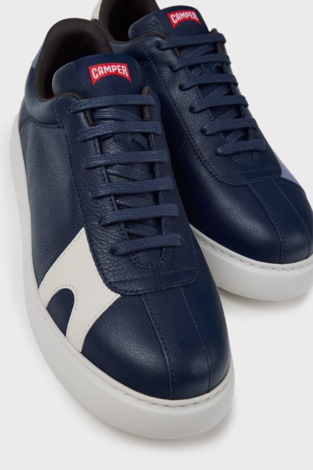 Camper Logolu Bağcıklı Sneaker Erkek Ayakkabı K100743-045 KOYU MAVİ - Camper (1)