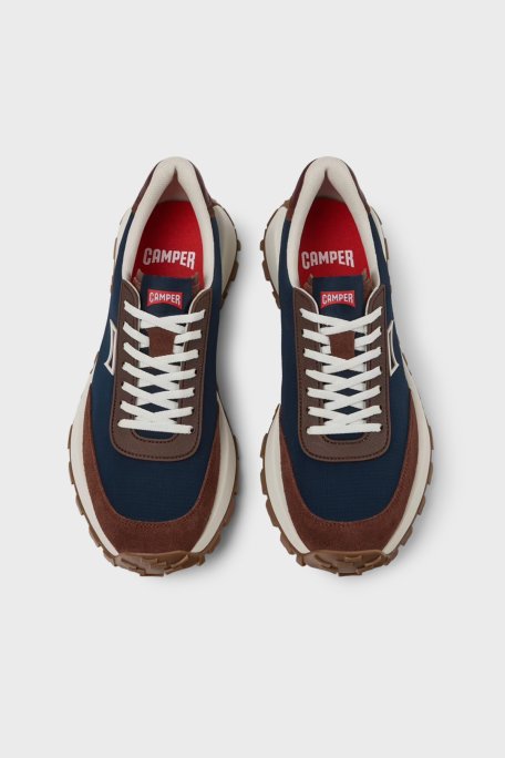 Camper Süet Detaylı Sneaker Erkek Ayakkabı K100864-051 Çok - Camper (1)