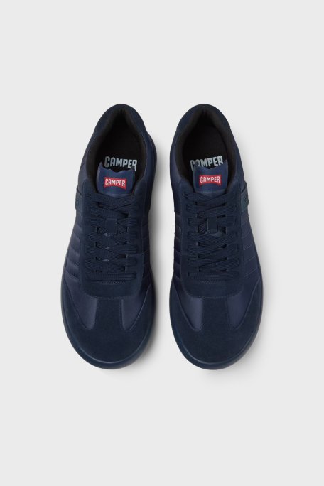 Camper Süet Sneaker Erkek Ayakkabı K100751-001 Lacivert - Camper (1)