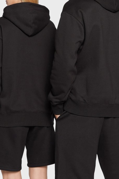 Champion Logolu Regular Ft Kapüşonlu Kanguru Cepli Pamuklu Unisex Sweat 217780 KK 003 SİYAH - Champion (1)