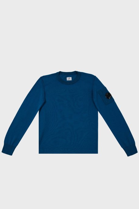 C.P. Company Pamuklu Bisiklet Yaka Çocuk Kazak 10CKKN036 004037A 870 SAKS - C.P. Company