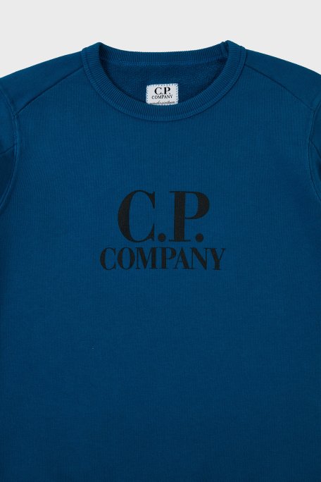 C.P. Company Pamuklu Bisiklet Yaka Çocuk Sweat 10CKSS058 003569W 870 SAKS - C.P. Company (1)