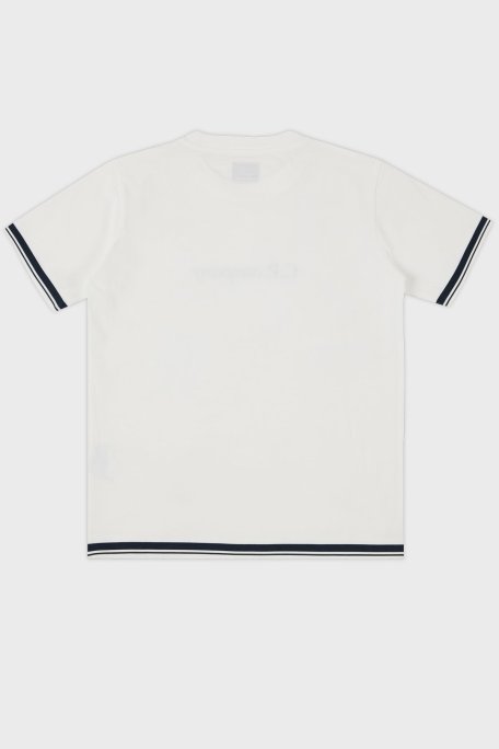 C.P. Company Pamuklu Bisiklet Yaka Çocuk T Shirt 10CKTS048 005792W 103 BEYAZ - C.P. Company (1)