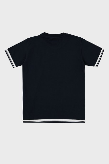 C.P. Company Pamuklu Bisiklet Yaka Çocuk T Shirt 10CKTS048 005792W 888 LACİVERT - C.P. Company (1)