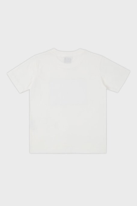C.P. Company Pamuklu Bisiklet Yaka Çocuk T Shirt 10CKTS054 005792W 103 BEYAZ - C.P. Company (1)