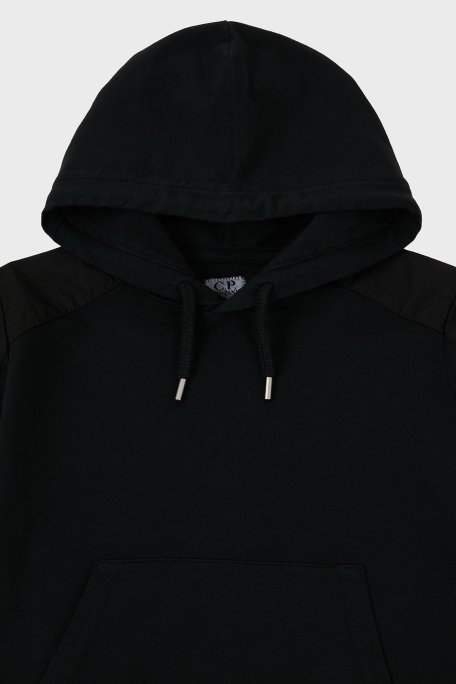 C.P. Company Pamuklu Kapüşonlu Çocuk Sweat 10CKSS027 002246M 999 SİYAH - C.P. Company (1)