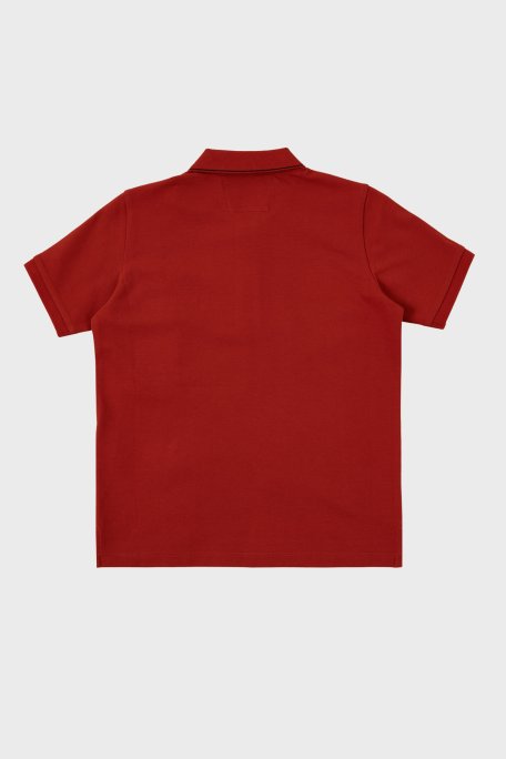 C.P. Company Streç Pamuklu Çocuk Polo Yaka T Shirt 10CKPL023 005263W 468 Tarçın - C.P. Company (1)