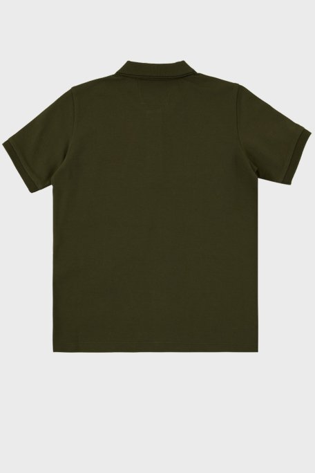 C.P. Company Streç Pamuklu Çocuk Polo Yaka T Shirt 10CKPL023 005263W 683 HAKİ - C.P. Company (1)