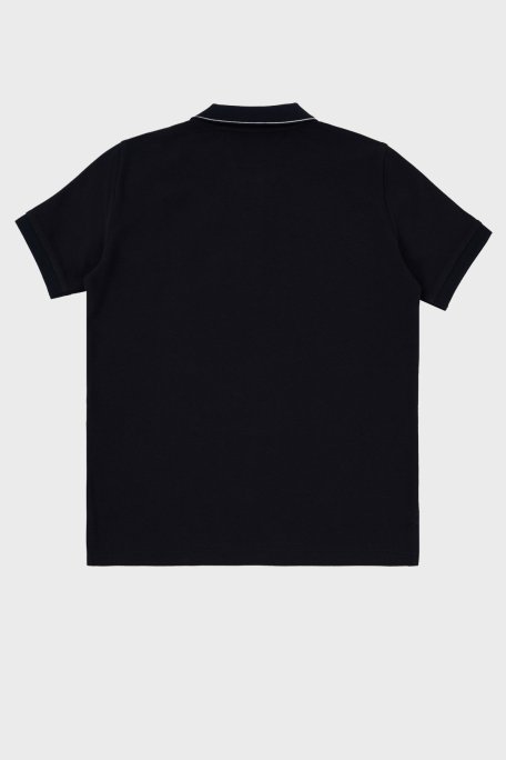 C.P. Company Streç Pamuklu Çocuk Polo Yaka T Shirt 10CKPL023 005263W 888 LACİVERT - C.P. Company (1)