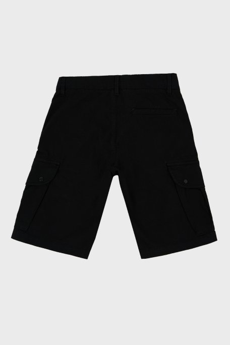 C.P. Company Streç Pamuklu Kargo Çocuk Short 10CKBE085 005400G 999 SİYAH - C.P. Company (1)
