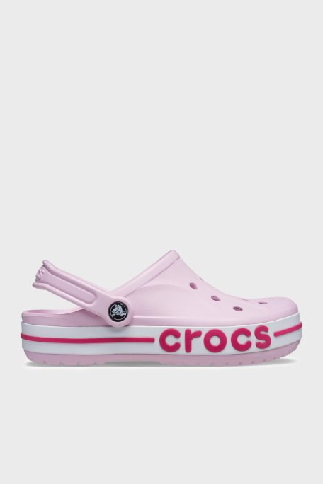 Crocs Bayaband Clog Logolu Kadın Terlik 205089-6TG AÇIK PEMBE - Crocs