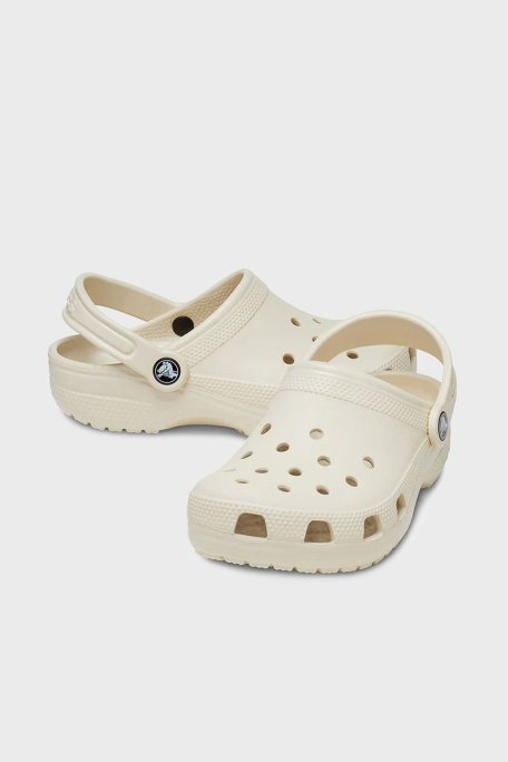 Crocs Classic Clog T Hafif Sandalet Kız Çocuk Terlik 206990-2Y2 KEMİK - Crocs (1)