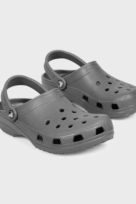 Crocs Classic Logolu Unisex Terlik 10001-0DA ANTRASİT - Crocs (1)