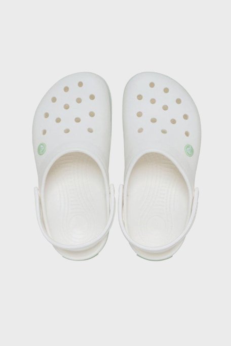 Crocs Crocband Logolu Unisex Terlik 11016-1YL BEYAZ-YEŞİL - Crocs (1)