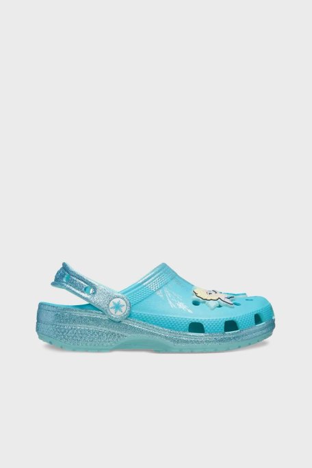 Crocs Frozen Elsa Classic Clog T Frozen Elsa Sandalet Kız Çocuk Terlik 210237-90H AQUA - Crocs