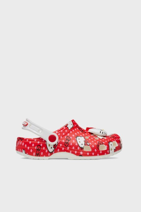 Crocs Hello Kitty Red Classic Clog T Hello Kitty Sandalet Kız Çocuk Terlik 210577-90H KIRMIZI - Crocs