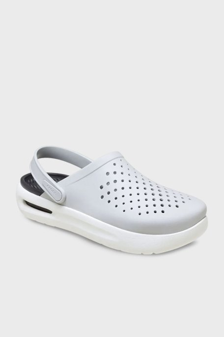 Crocs InMotion Clog Ayarlanabilir Kemerli Sandalet Erkek Terlik 209964-1FT GRİ - Crocs (1)