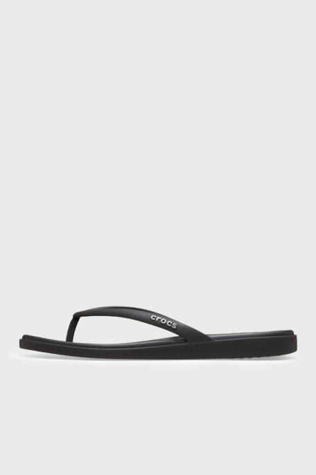 Crocs Miami Flip Logolu Parmak Arası Kadın Terlik 211435-001 SİYAH - Crocs (1)