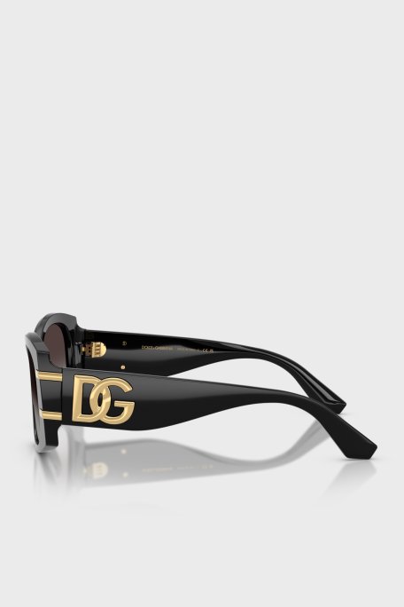 Dolce Gabbana Logolu Güneş Kadın Gözlük 0DG4501 5018G 54 Siyah - Dolce Gabbana (1)