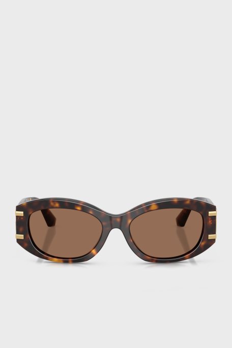 Dolce Gabbana Logolu Güneş Bayan Gözlük 0DG4502 50273 55 Kaplumbağa kabuğu - Dolce Gabbana (1)