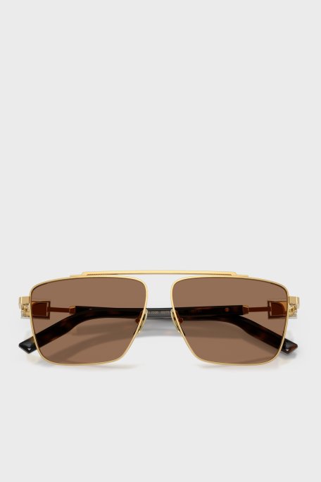 Dolce Gabbana Logolu Güneş Erkek Gözlük 0DG2336 0273 59 Altın - Dolce Gabbana (1)