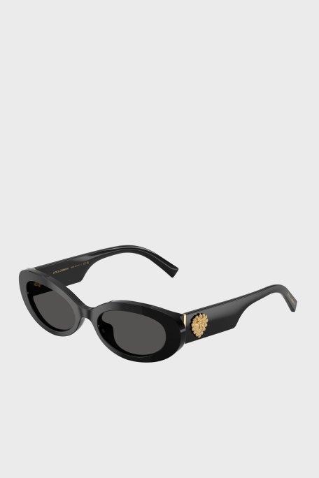 Dolce Gabbana Oval Güneş Kadın Gözlük 0DG4537 50187 53 SİYAH - Dolce Gabbana (1)