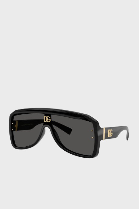 Dolce Gabbana Pilot Logolu Güneş Unisex Gözlük 0DG6205 50187 37 Siyah - Dolce Gabbana